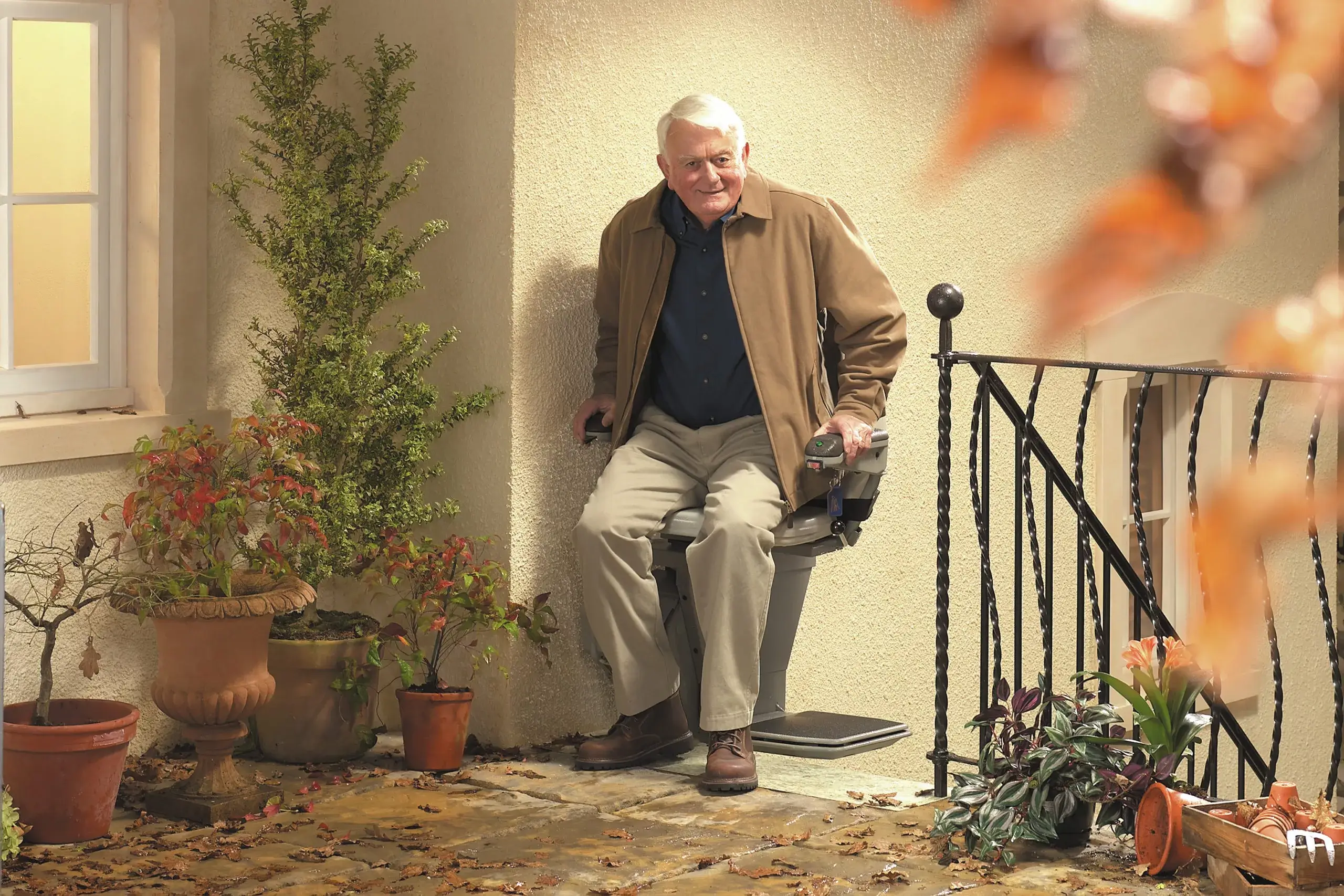 Outdoor-stairlift stannah olympic elevators stair lifts bothell wa